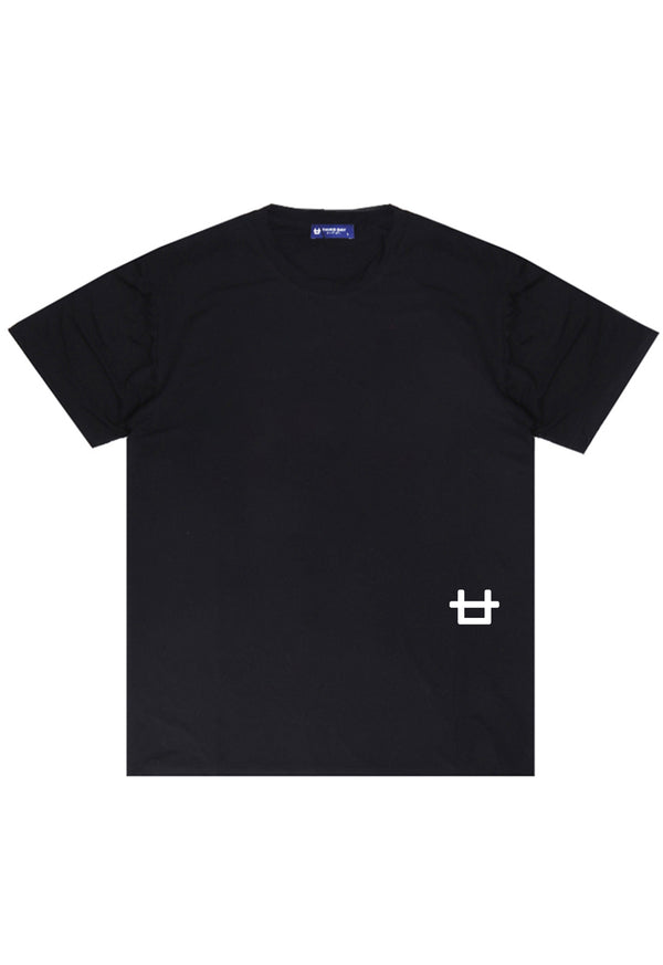 MTR14 Kaos T-Shirt Pria Instacool unisex "icon logo liver" hitam