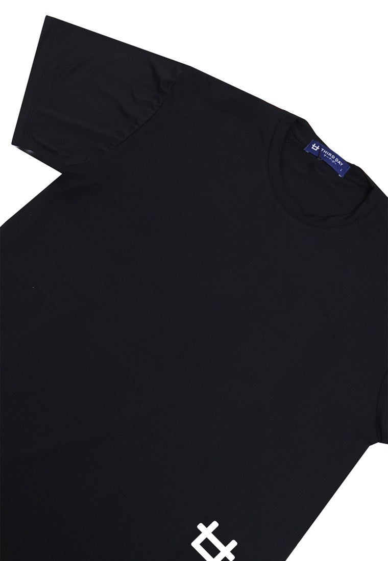 MTR14 Kaos T-Shirt Pria Instacool unisex "icon logo liver" hitam