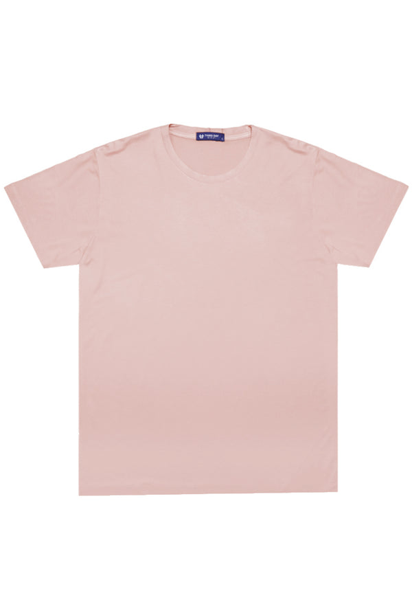 MTR76 Kaos Tangan Pendek Pria Tulisan Jepang "Super Speed" Pink