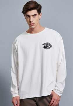 MTV16 kaos lengan panjang premium instacool "thirddayco fish dakir" putih