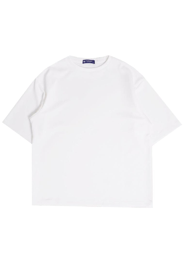 MTV39 Kaos Oversize Gambar Belakang Scubalux "katakana thdy up" putih