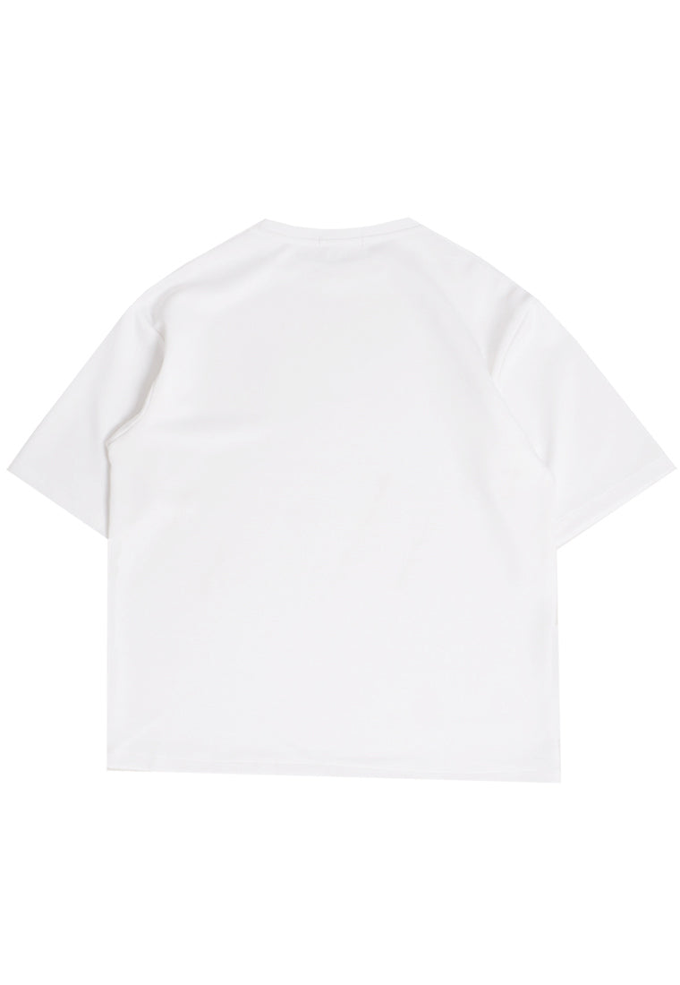 MTV43 Kaos Oversize Kece ScubaLux "be epic" putih