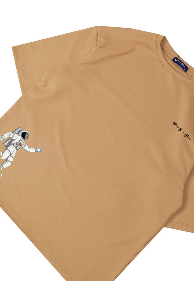 MTV59 kaos oversize distro pria thirdday astronot khaki