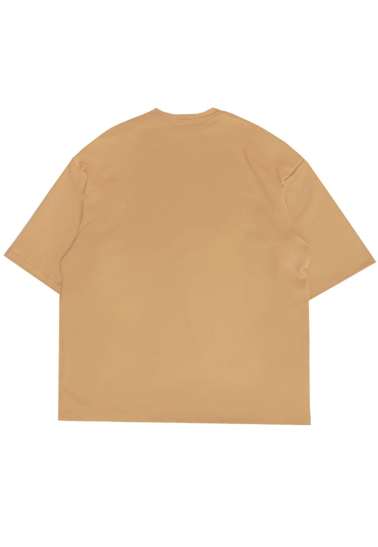 MTV68 Kaos Oversize Distro Pria Triangle Line Tdco khaki