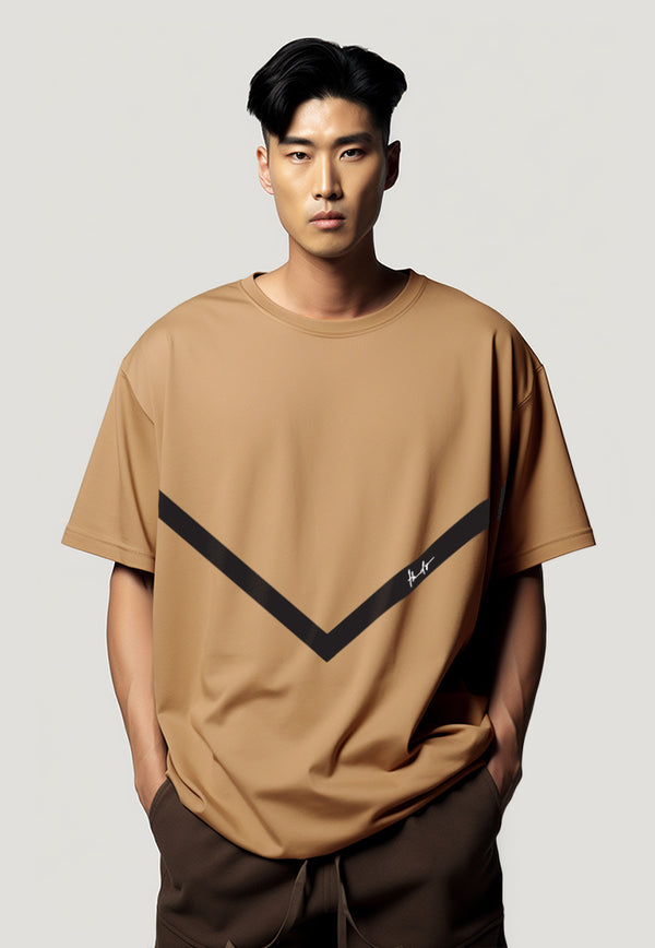MTV92 Kaos Oversize Kece Scubalux "V TDCO" khaki