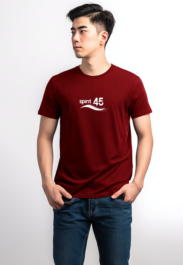 MTW94 Kaos 17 Agustus HUT RI spirit 45 merah maroon instacool