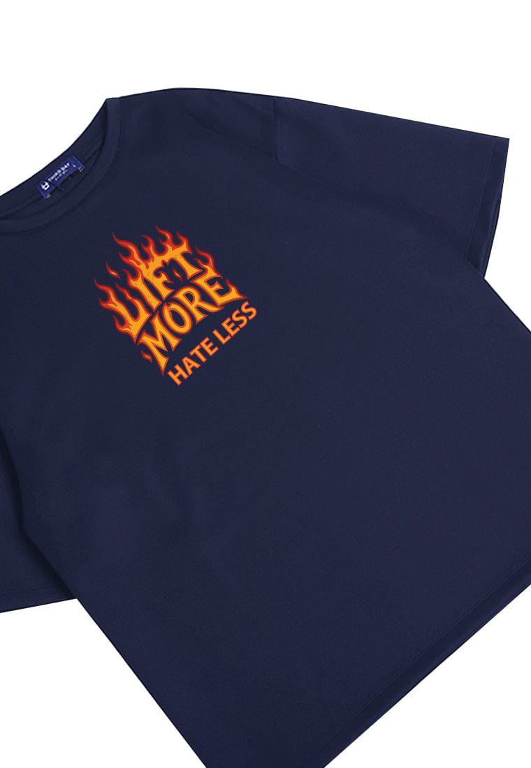 MTX19 Kaos Oversize Gym Scubalux "lift more fire" navy