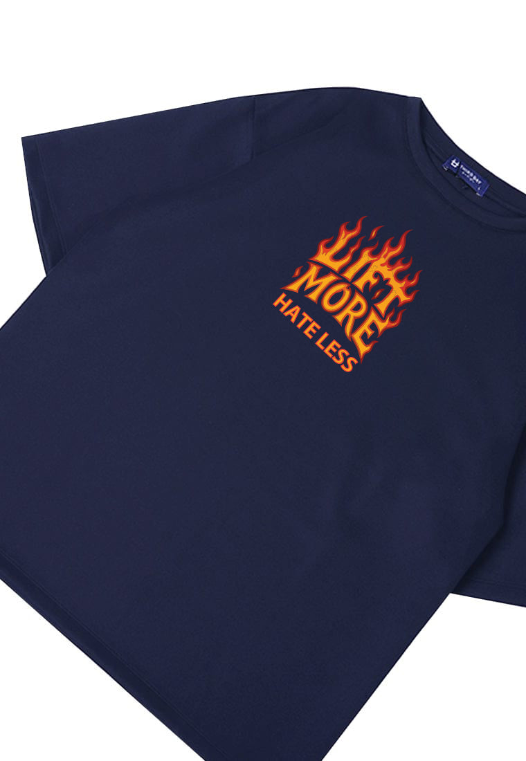 MTX19 Kaos Oversize Gym Scubalux "lift more fire" navy
