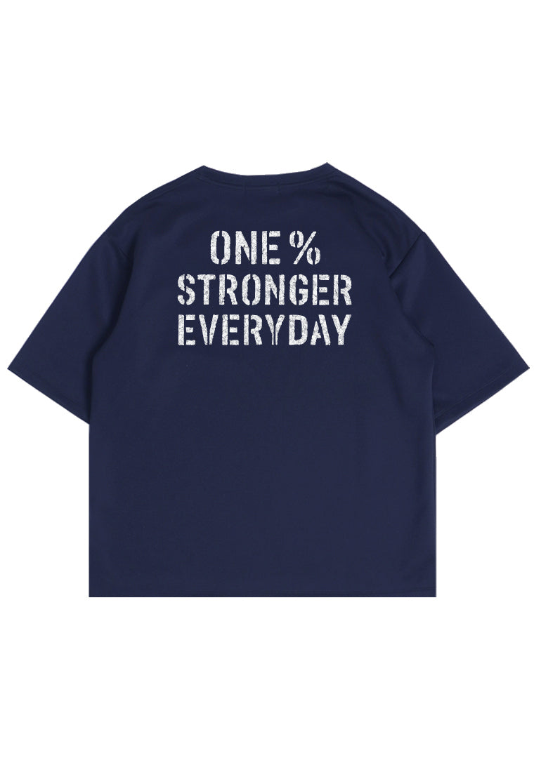 MTX28 Kaos Oversize Gym Scubalux "one % stronger" navy