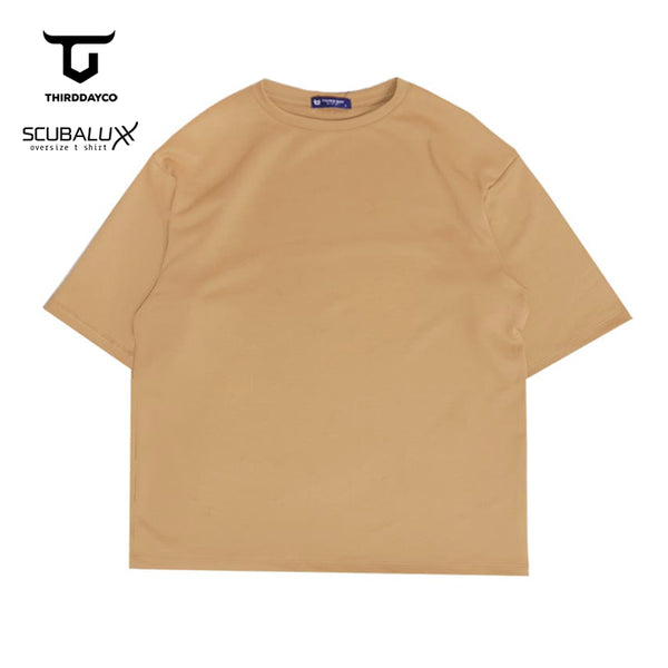 MTX61 Kaos Oversize Gym Scubalux Thirdday "happy lifter club" khaki