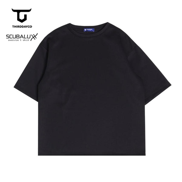 MTX62 Kaos Oversize Gym Scubalux Thirdday "happy lifter club" hitam