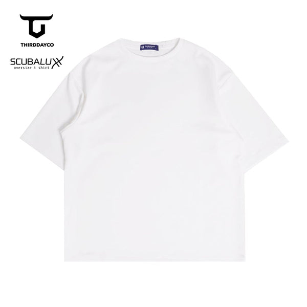 MTX63 Kaos Oversize Gym Scubalux Thirdday "best in progress" putih