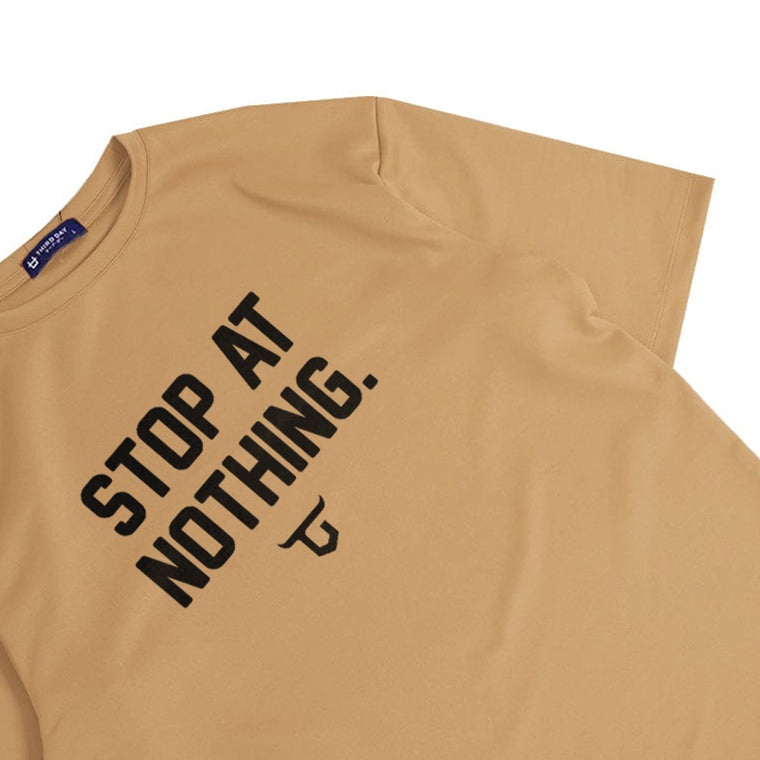 MTX66 Kaos Oversize Gym ScubaLux "stop at nothing" khaki