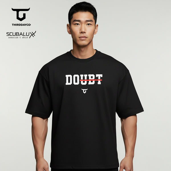 MTX72 Kaos Oversize Gym ScubaLux "doubt" hitam