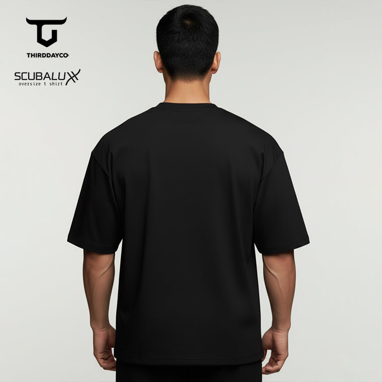 MTX72 Kaos Oversize Gym ScubaLux "doubt" hitam