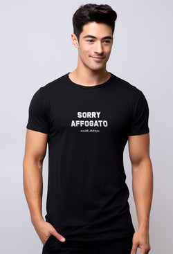 Nade NTB33 Kaos Pria Tangan Pendek Ringan Anti Kusut Nade Japan Sorry Affogato Navy