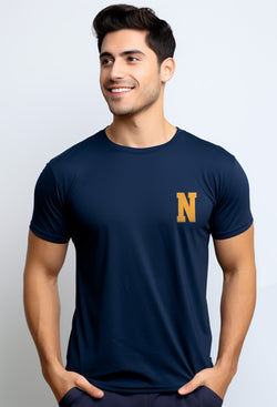 NTC61 kaos ringan anti kusut stretch nade N navy