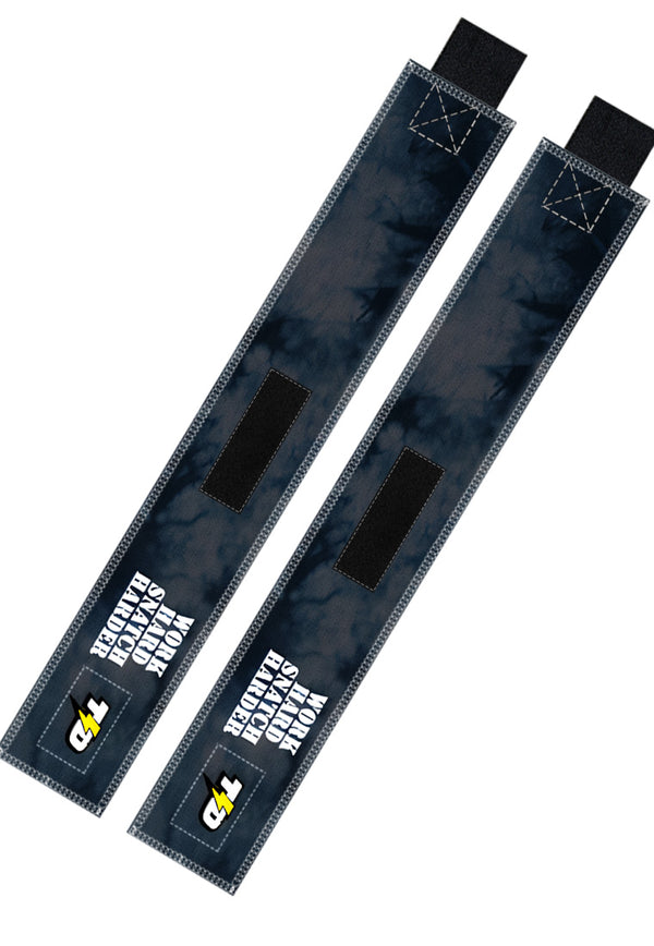 TB016 Wristband Wrist Wrap Support Gym Oly Lifting "work hard snatch harder"