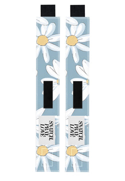 TB019 Wristband Wrist Wrap Support Gym Oly Lifting "snatch pray love light blue"