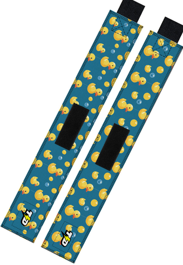 TB022 Wrist Wrap Oly Lifting Gym "rubber ducky" turquoise