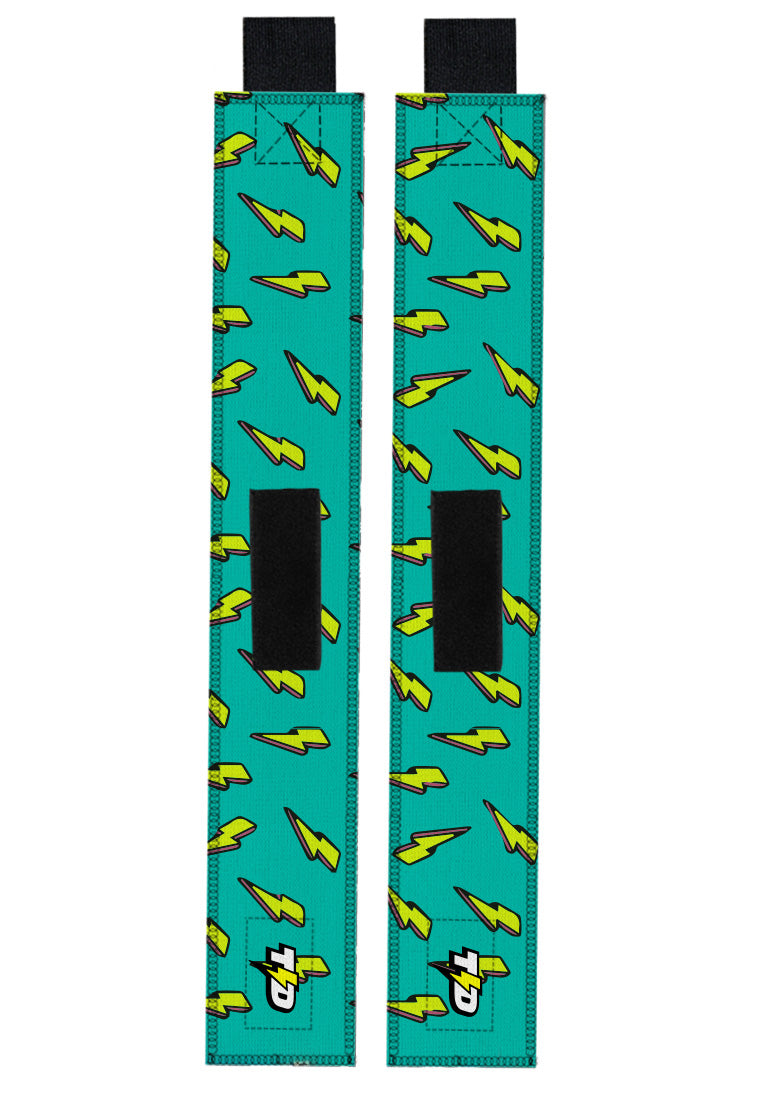 TB023 Wrist Wrap Oly Lifting Gym "lighting" turquoise