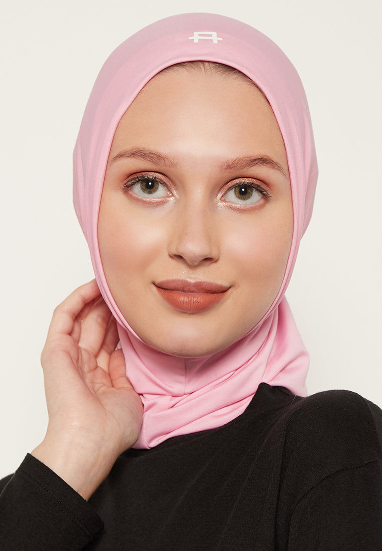 AMD06 Masker Kain 4-in-1 Penutup Mulut logo pink