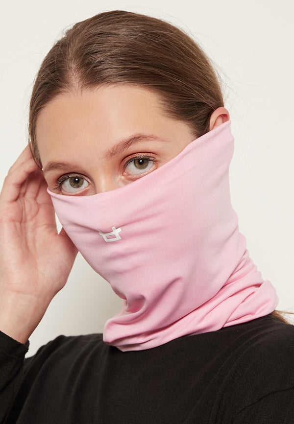 AMD06 Masker Kain 4-in-1 Penutup Mulut logo pink