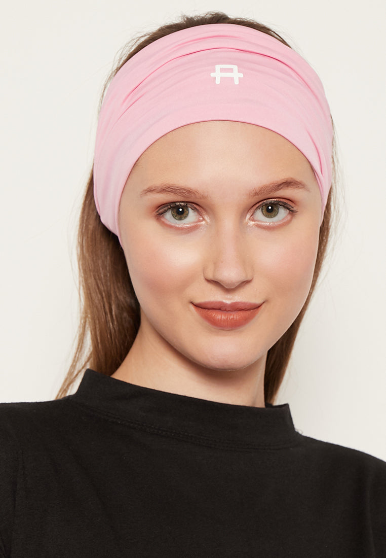 AMD06 Masker Kain 4-in-1 Penutup Mulut logo pink