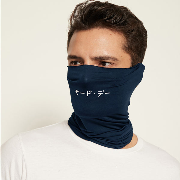 AMD10 Masker Kain 4-in-1 Penutup Mulut navy