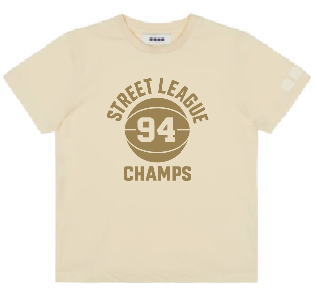 KU145 Kaos Anak Instacool "street league" light cream