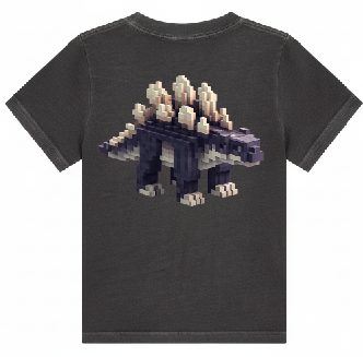 KU188 kaos anak MC stego abu tua