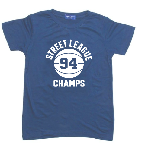 KU140 Kaos Anak Instacool "street league" country blue