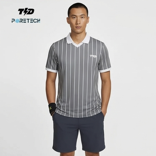 TDACTIVE Jersey Padel Pria Polo PoreTech 