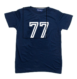 KU072 Kaos Boy Girl 77 navy