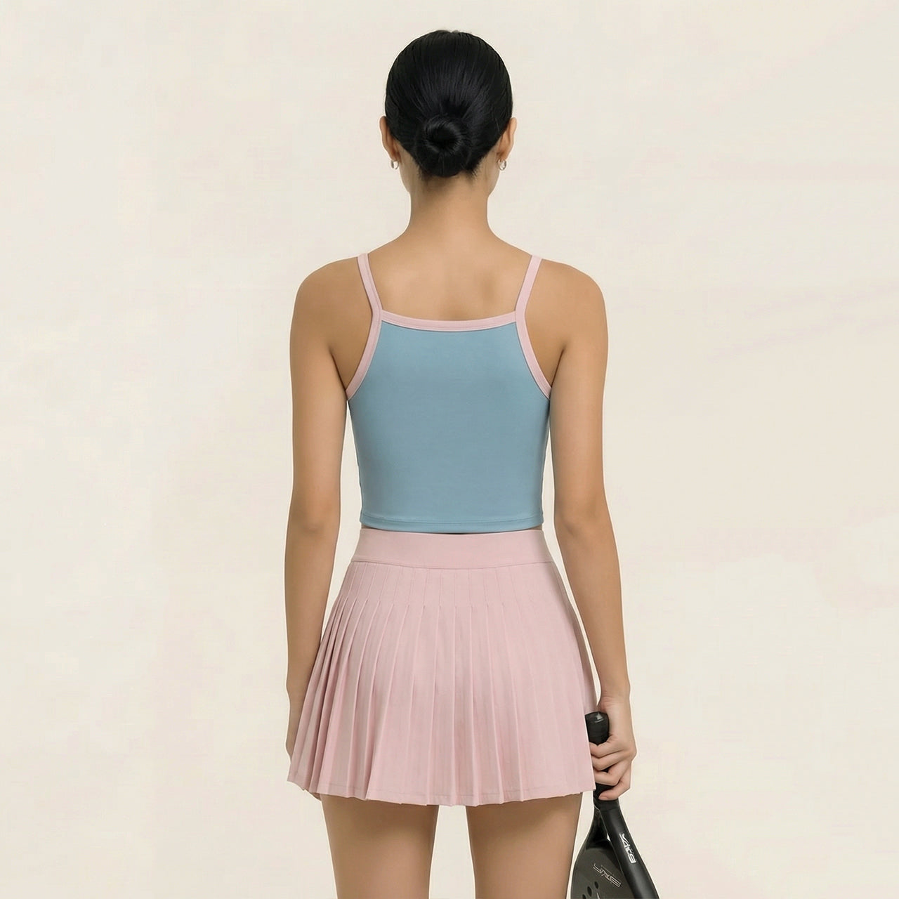 TDACTIVE Padel Outfit Wanita Camisole Tank Drifit "two color" blue-pink LSF59