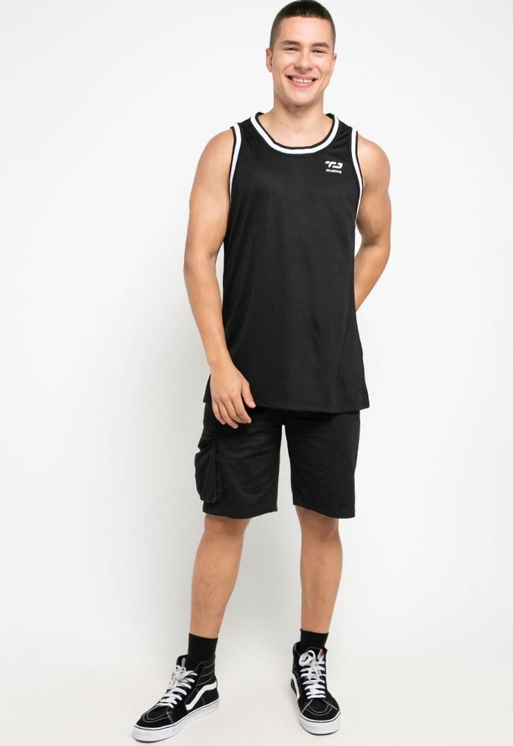 Td Active MS119 basketball jersey logo hitam