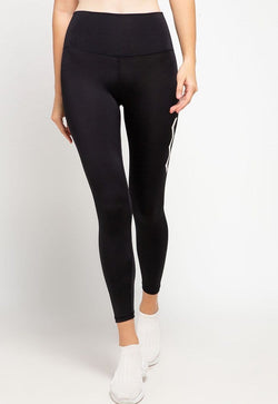 Td Active LB044 YLG Yoga Legging Compression Zigzag Hitam