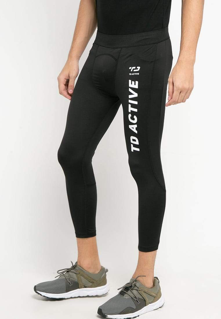 Td Active MB065 pro long legging olahraga pria black