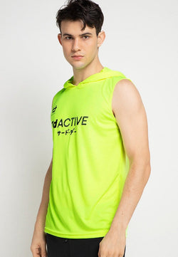 Td Active MS073 Instadry Slvls Hood Tdactive Yellow