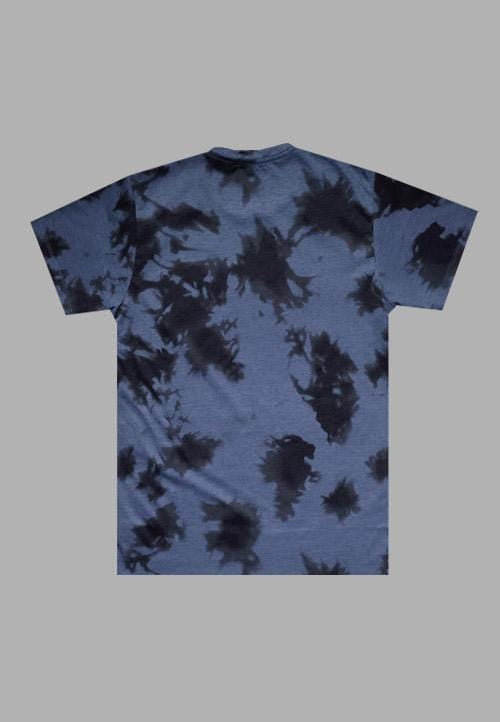 MT968U s-s men tie dye katakana blue