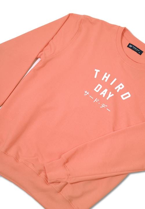 LMP001F Ladies Td simple sweater pk Pink