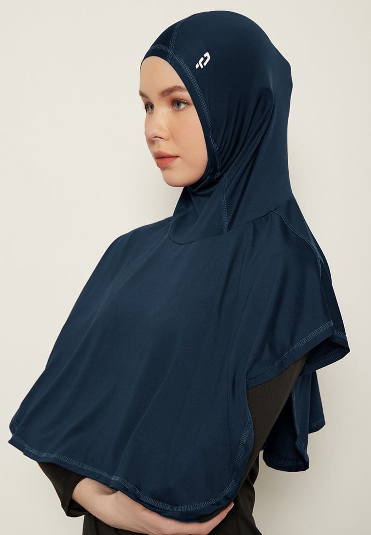 Td Active LH052 kerudung masker delta navy