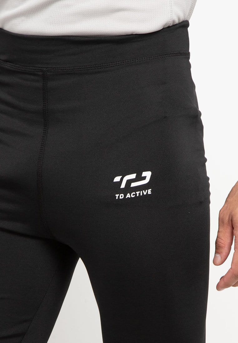 Td Active MB060 compression legging full line olahraga pria black