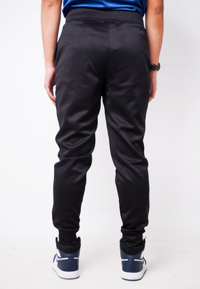 MC034 celana jogger pria anti air kasual korea keren "katakana calf" hitam