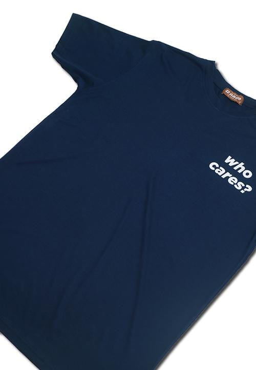 Nade NT203B who cares nv T-shirt