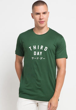 Third Day MTG67 td simple kaos pria unisex hijau