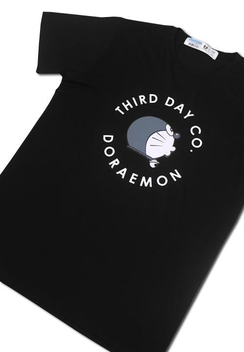 Third Day MTC04A s-s Men Dora Circle whist blk x Modo T-shirt Hitam