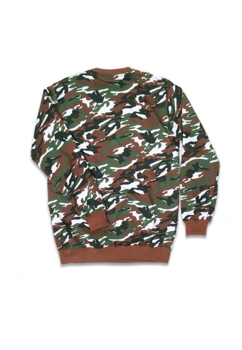 Third Day MO145F sweater THDY kith camo gr-wh