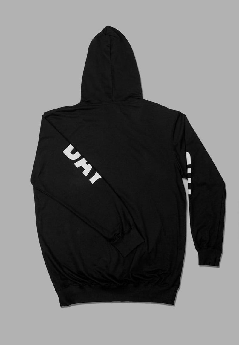 MT713N Men Hoodies Hori Stripe blk