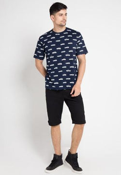 MT606K s/s Men Car Fullprint nv